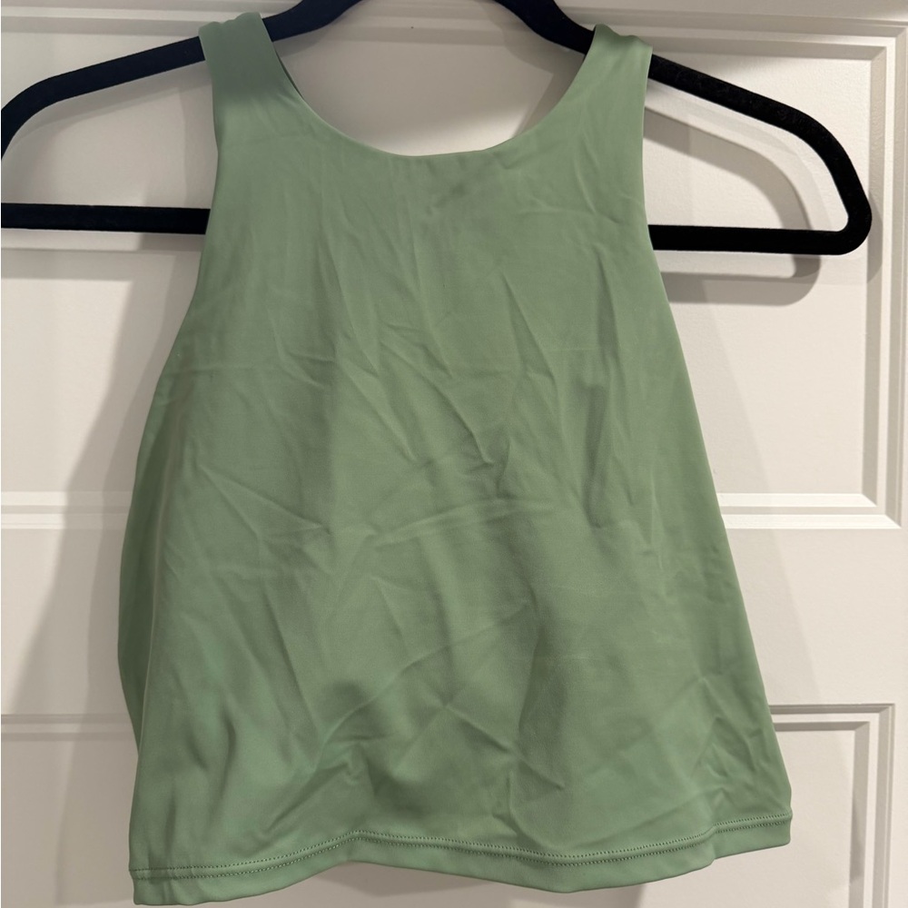 Ruby Ribbon Mint Green Tank Top - image 1
